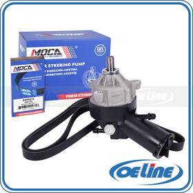 Oepsp11083 Oeline Autoparts Power Steering Pump Serpentine Belt For 1990-1995 Ford F-250 F-350 7.5l Ohv