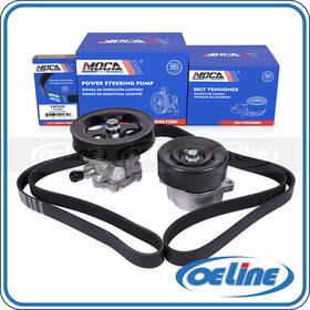 Oepsp11463 Oeline Autoparts Power Steering Pump Serpentine Belt Tensioner For Nissan Armada Titan Pathfinder