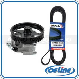 Oepsp11528 Oeline Autoparts Power Steering Pump With Belt For Ford F-150 Lincoln Navigator 4.6l 5.4l Ac