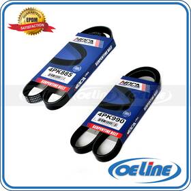 Oesp01379 Oeline Autoparts Epdm Drive Belt For 95-98 Mazda Protege 1.8l Dohc Alernator /ac Power Steering