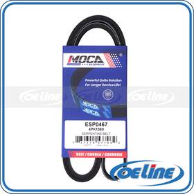 Oesp11108 Oeline Autoparts 4pk1360 Serpentine Belt For Ford Escape Focus Fusion Transit Connect