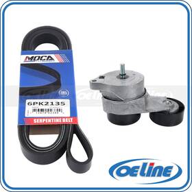 Oesp11240 Oeline Autoparts Serpentine Belt Component Kit For Acura Mdx Rl Tl Honda Accord Odyssey Pilot