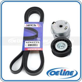 Oesp11282 Oeline Autoparts Serpentine Belt Component Kit For 06-11 Chevrolet Impala Pontiac G6 Saturn 3.5l