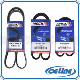 Oesp11366 Oeline Autoparts 3x Serpentine Belt For Cadillac Escalade Chevrolet Silverado Gmc Sierra Yukon