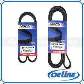 Oesp11961 Oeline Autoparts 2x Serpentine Belt For Cadillac Escalade Chevrolet Express Silverado Gmc Savana