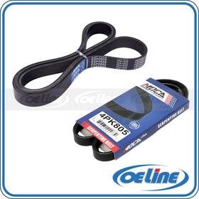 Oesp11967 Oeline Autoparts 2x Serpentine Belt For Bmw X5 X6 550i 650i 750i 750li Xdrive Alpina 4.4l