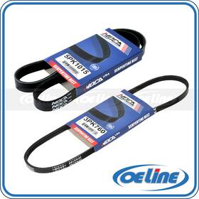 Oesp11970 Oeline Autoparts 2x Serpentine Belt Set For Mazda 626 Mx-6 2.2l Toyota Camry Celica 2.0l