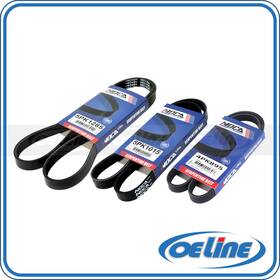 Oesp12260 Oeline Autoparts 3x Serpentine Belt Set For 1998-1999 Dodge Avenger 1998 Chrysler Sebring 2.0l