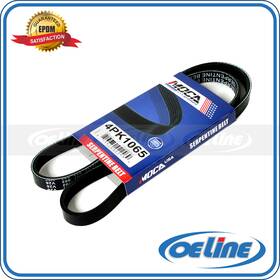 Oesp12416 Oeline Autoparts 4pk1065 Serpentine Belt For Acura Cl Chevrolet Corvette Honda Accord Isuzu Oasis