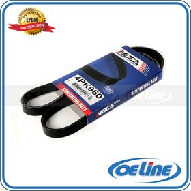 Oesp12443 Oeline Autoparts 4pk960 Compressor Belt For 99-08 Chevrolet Avalanche Silverado Gmc Sierra Ohv