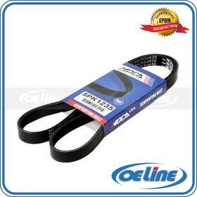 Oesp12455 Oeline Autoparts 5pk1235 Epdm Serpentine Belt For 2000-2004 Nissan Frontier Xterra 3.3l V6 Sohc