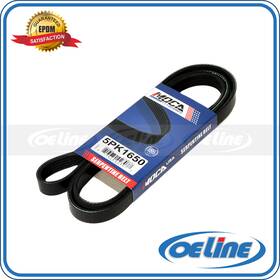 Oesp12458 Oeline Autoparts 5pk1650 Epdm Serpentine Belt For 99-08 Suzuki Grand Vitara Sidekick Chevrolet