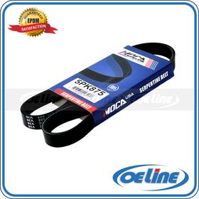 Oesp12463 Oeline Autoparts 5pk875 Epdm Serpentine Belt For 85-14 Chevrolet Pontiac Subaru 2.0l 2.2l 2.5l