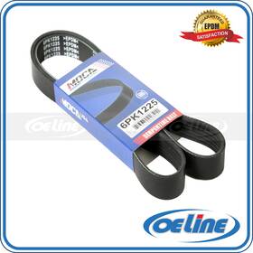 Oeline Autoparts Oesp12482 6pk1225 Epdm Serpentine Belt For 2008-2010 Scion Xd 1.8l Dohc With Ac