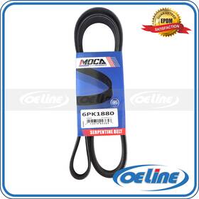 Oesp12495 Oeline Autoparts 6pk1880 Serpentine Belt For Audi Chevrolet Ford Toyota Volkswagen 1.8l 2.8l 3.0l