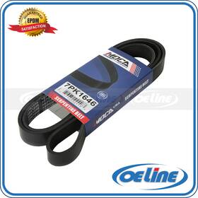 Oeline Autoparts Oesp12546 7pk1646 Epdm Serpentine Belt For 06-11 Honda Civic 2.0l 10-11 Bmw X6 4.4l