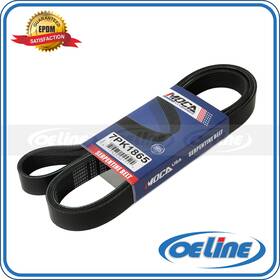 Oeline Autoparts Oesp12549 7pk1865 Epdm Serpentine Belt For Bmw 135i 335i 535i X1 Dodge Viper Land Rover