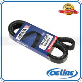 Oesp12551 Oeline Autoparts 7pk2090 Epdm Serpentine Belt For 2005-2012 Toyota Avalon Camry Sienna 3.5l V6