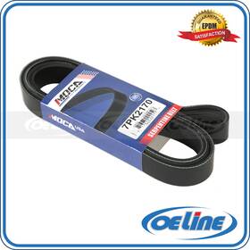 Oeline Autoparts Oesp12554 7pk2170 Drive Belt For 91-11 Honda Civic 1.8l 91-92 Lincoln Town Car Mercury