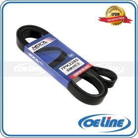 Oeline Autoparts Oesp12558 7pk2285 Serpentine Belt For 93-15 Jeep Grand Cherokee Toyota Tacoma 2.7l 5.2l