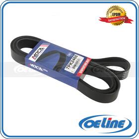 Oesp12559 Oeline Autoparts 7pk2468 Epdm Serpentine Belt For 93-15 Nissan Titan Armada Dodge 5.6l 5.9l