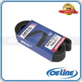 Oeline Autoparts Oesp12561 8pk2415 Serpentine Belt For Ford F250 350 450 550 Sd Toyota Sequoia Tundra