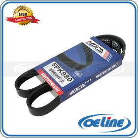 Oeline Autoparts Oesp12569 5pk980 Epdm Serpentine Drive Belt For Bmw Chevrolet Mazda Pontiac Toyota