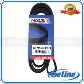 Oeline Autoparts Oesp12577 6pk1873 Serpentine Belt For 96-08 Chevrolet Aveo Pontiac Toyota Corolla Audi Vw