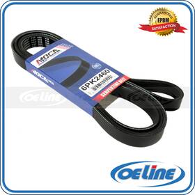 Oeline Autoparts Oesp12583 6pk2460 Epdm Serpentine Drive Belt For Chevrolet Gmc Jeep Lincoln Mercury