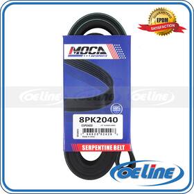 Oesp12617 Oeline Autoparts 8pk2040 Epdm Serpentine Belt For 07-08 Mercedes-benz Gl320 Ml320 R320 3.0l V6