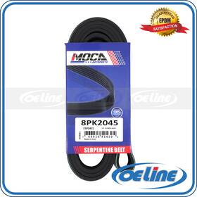 Oesp12618 Oeline Autoparts 8pk2045 Epdm Serpentine Belt For Ford Excursion E350 E450 F250 F350 Super Duty