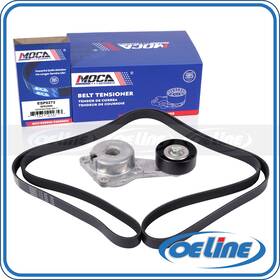 Oeline Autoparts Oesp12704 Serpentine Belt Drive Component Kit For Ford Expedition E-350 Starcraft Bus