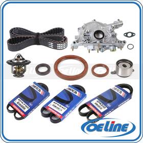 Oetbk01677 Oeline Autoparts Timing Belt Kit Oil Pump Drive Thermostat For 1996 Acura Integra 1.8l
