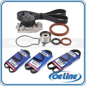 Oetbk01694 Oeline Autoparts Timing Belt Kit With Water Pump 3x Drive Set For 94-96 Acura Integra 1.8l L4