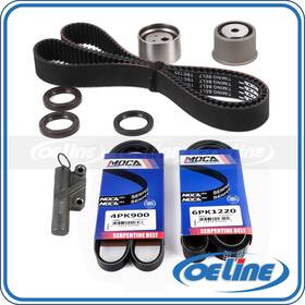 Oetbk01834 Oeline Autoparts Timing Belt Kit Serpentine For 1999-2005 Mitsubishi Eclipse Galant 3.0l