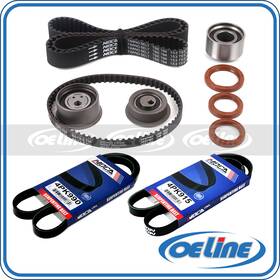 Oetbk02114 Oeline Autoparts Timing Belt Kit Serpentine Set For Hyundai Elantra Mitsubishi 4pk915 4pk990