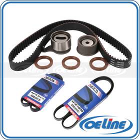 Oetbk02247 Oeline Autoparts Timing Belt Kit With Epdm Serpentine For 1992-1995 Toyota Paseo 1.5l L4 Dohc