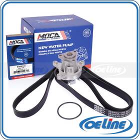 Oewp10496 Oeline Autoparts Engine Water Pump With Serpentine Belt For 01-10 Ford Ranger Mazda B2300 2.3l