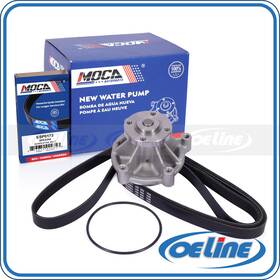 Oewp10499 Oeline Autoparts Water Pump With Belt For 06-11 Ford Crown Victoria Grand Marquis 4.6l V8 Sohc