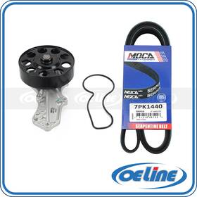 Oewp11583 Oeline Autoparts Water Pump With Belt For 2015-2020 Acura Tlx 2013-2017 Honda Accord 2.4l L4