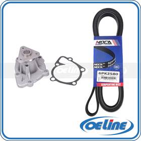 Oewp12257 Oeline Autoparts Water Pump With Belt For 07-20 Chrysler 200 Dodge Caliber Jeep 1.8l 2.0l 2.4l