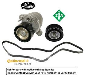 4m7507238507594 Oem Original Gates-ina-continental Belt Tensioner Idler Pulley Drive For Mercedes Ml350 12-13 Vinreqd
