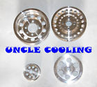 P5017-sr Uncle Cooling Polished Aluminum Underdrive Pulley Kit For Mitsubishi Eclipse