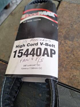 15440ap Roadmax High Cord V-belt