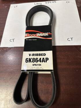 6k864ap Roadmax Serpentine Belt