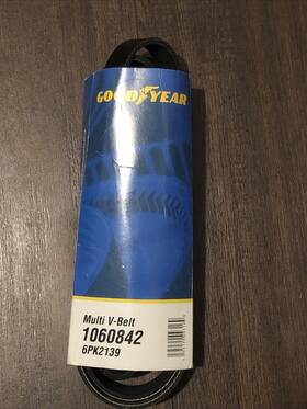 1060842 Serpentine Belt-multi V-belt Goodyear 6pk2139