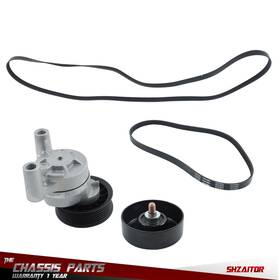 Ie1493310es Shzaitor 90k-39083a Gates Kit Serpentine Belt For Chevy Express Van Suburban Savana Gmc