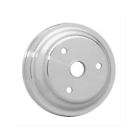 Sum-g3966 Summit Racing Crankshaft Pulley Alum Natural Chevy Sb 190861017405