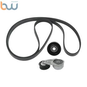 Bw1374464th Tinvhy Serpentine Belt Tensioner Pulley Kit For Ford Mustang Base Lujo 2-door 4.0l V6