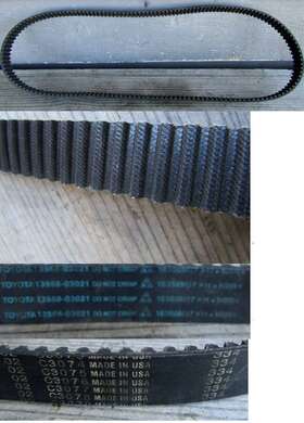 13568-03021 Toyota Oem Belt Less Than 20 000 Miles